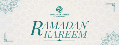 Psychedelic Ramadan Kareem Facebook cover Image Preview