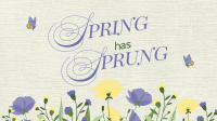 Spring Has Sprung Animation Image Preview