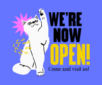 Our Vet Clinic is Now Open Facebook post Image Preview
