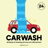 Carwash Services Instagram post Image Preview