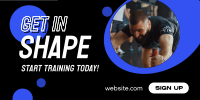 Training Fitness Gym Twitter Post Image Preview