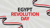 Egypt Revolution Day Facebook event cover Image Preview