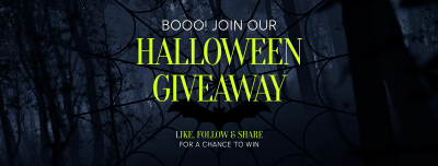 Haunted Night Giveaway Facebook cover Image Preview