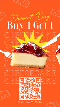 Cheesy Cheesecake Instagram story Image Preview