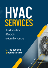 Fast HVAC Services Flyer Image Preview