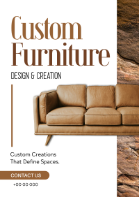 Classic Furniture Carpentry Poster Preview