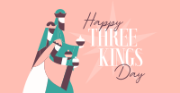Happy Three Kings Facebook ad Image Preview