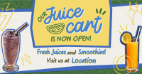 Playful Juice Beverage Facebook Ad Preview