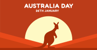 Kangaroo Silhouette Facebook ad Image Preview