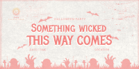 Wicked Halloween Party Twitter Post Image Preview