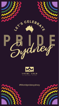 Sydney Pride Instagram Story Design