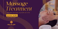 Simple Massage Treatment Twitter post Image Preview
