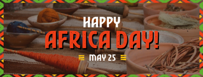 Africa Day Commemoration  Facebook cover Image Preview