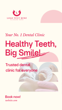 Trusted Dental Clinic Instagram Story Preview