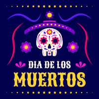 Dia De Los Muertos Instagram Post 