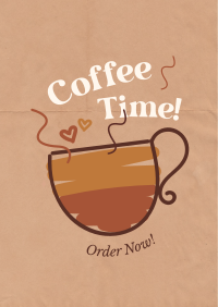 Coffee Time Poster Design