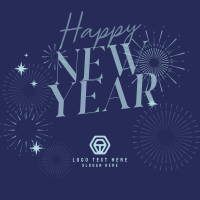 New Year Welcome Instagram post Image Preview