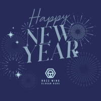 New Year Welcome Instagram Post Image Preview