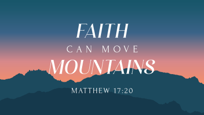 Faith Move Mountains Facebook event cover Image Preview