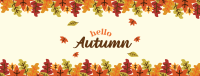 Hello Autumn Facebook Cover Design