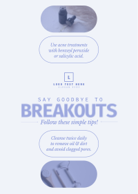 Acne Treatment Tips Poster Preview