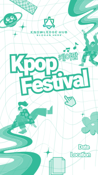 Trendy K-pop Playlist Instagram reel Image Preview