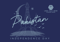 Pakistan Independence Day Postcard Image Preview