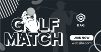 Golf Match Facebook Ad Design