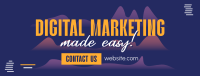 Digital Marketing Business Solutions Facebook cover Image Preview