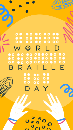 World Braille Day Instagram Story Image Preview