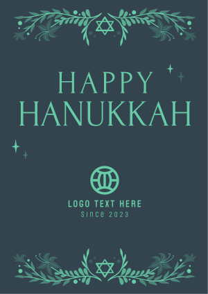 Celebrating Hanukkah Flyer Image Preview
