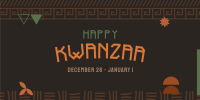 Traditional Kwanzaa Twitter post Image Preview