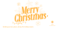 Ornamental Christmas Wishes Twitter Post Image Preview