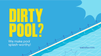 Splash-worthy Pool Facebook Event Cover Design