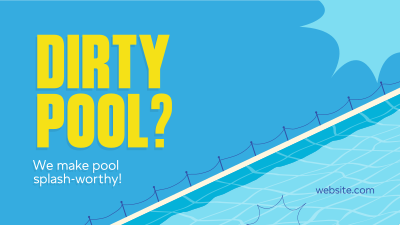 Splash-worthy Pool Facebook event cover Image Preview