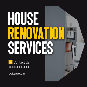 Renovation Services Instagram post Image Preview