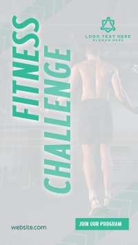 Fitness Challenge Instagram reel Image Preview