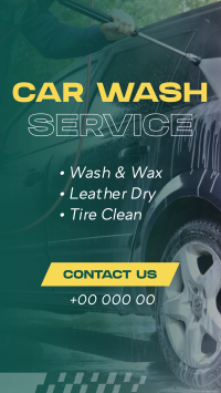 Professional Car Wash Service TikTok Video Design