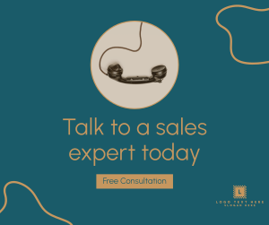 Talk To A Sales Expert Facebook post Image Preview