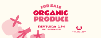 Organic Vegetables Facebook Cover Preview
