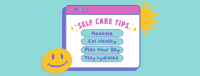 Self Care Tips Facebook cover Image Preview