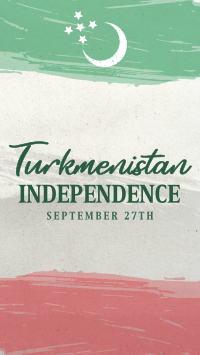 Turkmenistan Independence Day Instagram Reel Preview