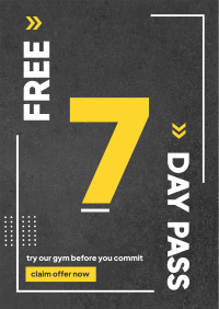 Gym Cement Flyer Image Preview