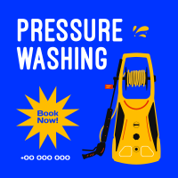 Pressure Washing Expert Instagram Post Design