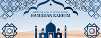 Ramadan Mosque Facebook Cover Image Preview