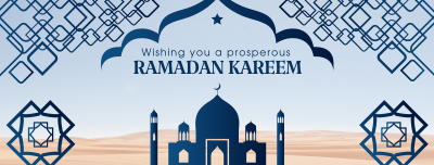 Ramadan Mosque Facebook cover Image Preview