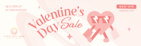 Valentine's Sale Twitter Header Design