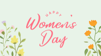 Floral Women's Day Facebook event cover Image Preview