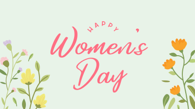 Floral Women's Day Facebook event cover Image Preview