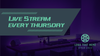 Gaming Stream Facebook event cover Image Preview